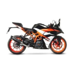 LEOVINCE TERMINALE SCARICO LV ONE EVO CARBON FIBER KTM RC 390 17-20 FIBRA DI CARBONIO