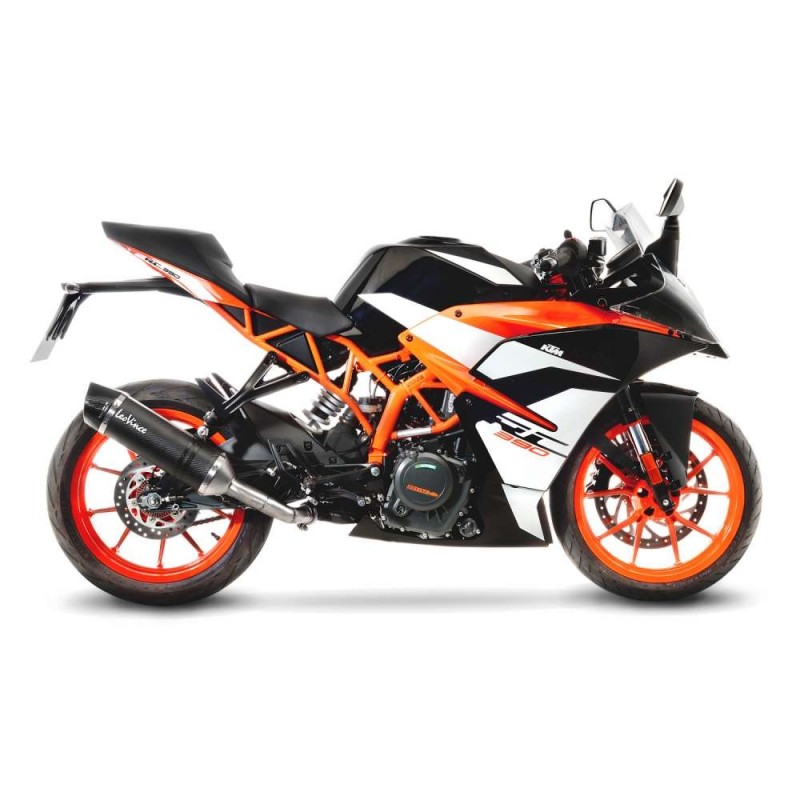 LEOVINCE TERMINALE SCARICO LV ONE EVO CARBON FIBER KTM RC 390 17-20 FIBRA DI CARBONIO