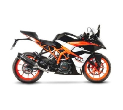 LEOVINCE TERMINALE SCARICO LV ONE EVO CARBON FIBER KTM RC 390 17-20 FIBRA DI CARBONIO