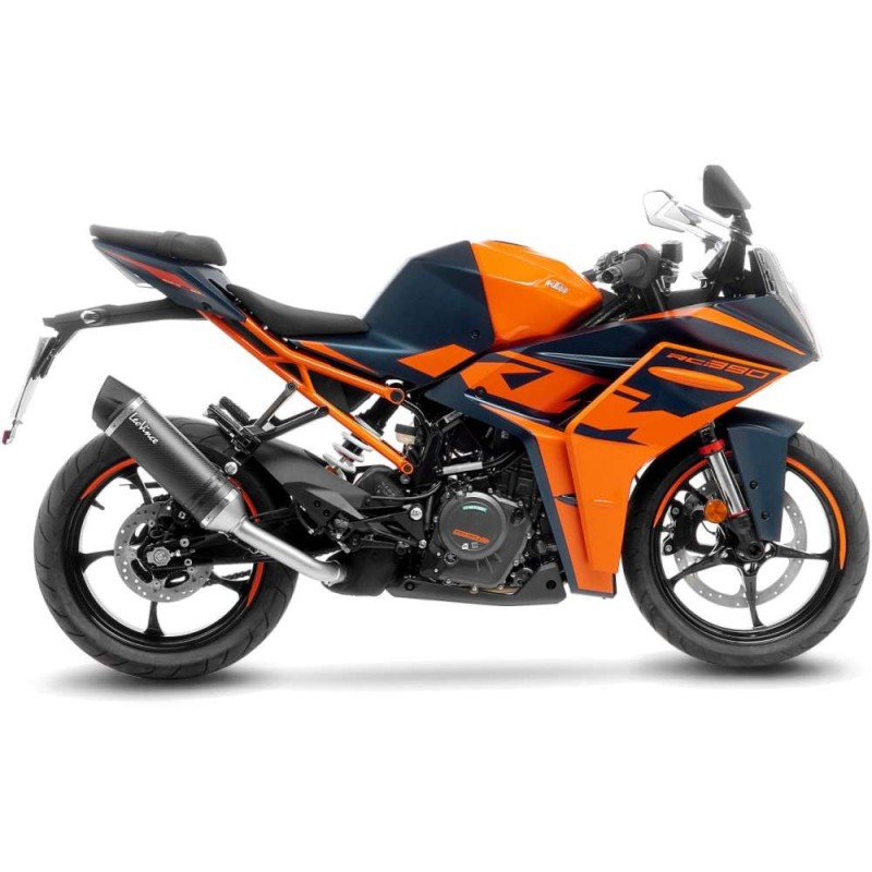 LEOVINCE TERMINALE SCARICO LV ONE EVO CARBON FIBER KTM RC 390 22-23 FIBRA DI CARBONIO