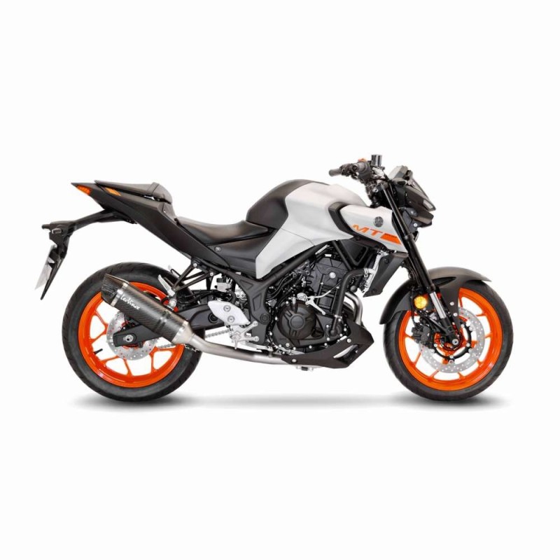 LEOVINCE AUSPUFFSCHALLDAMPFER LV ONE EVO KOHLENSTOFFFASER Yamaha MT-03 2020 KOHLENSTOFFFASER