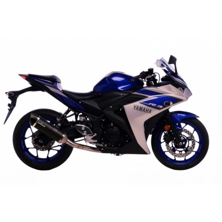 LEOVINCE AUSPUFFSCHALLDAMPFER LV ONE EVO KOHLENSTOFFFASER FUR YAMAHA YZF-R3 15-18 KOHLENSTOFF