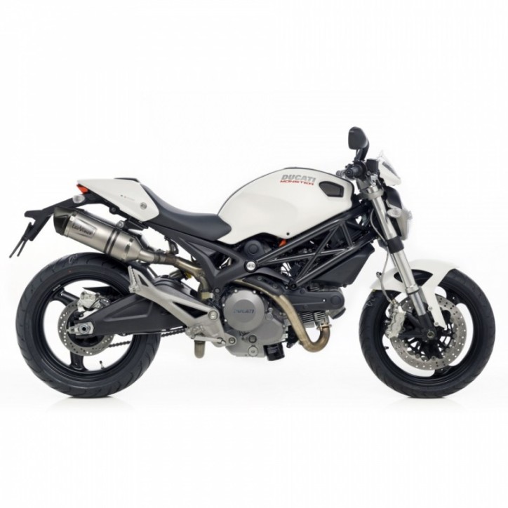 SILENCIEUX D'ECHAPPEMENT LEOVINCE LV ONE EVO POUR DUCATI MONSTER 796 10-14 INOX