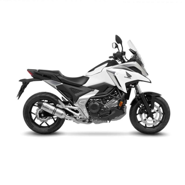 SILENCIEUX D'ECHAPPEMENT LEOVINCE LV ONE EVO POUR HONDA NC750 X 21-24 INOX