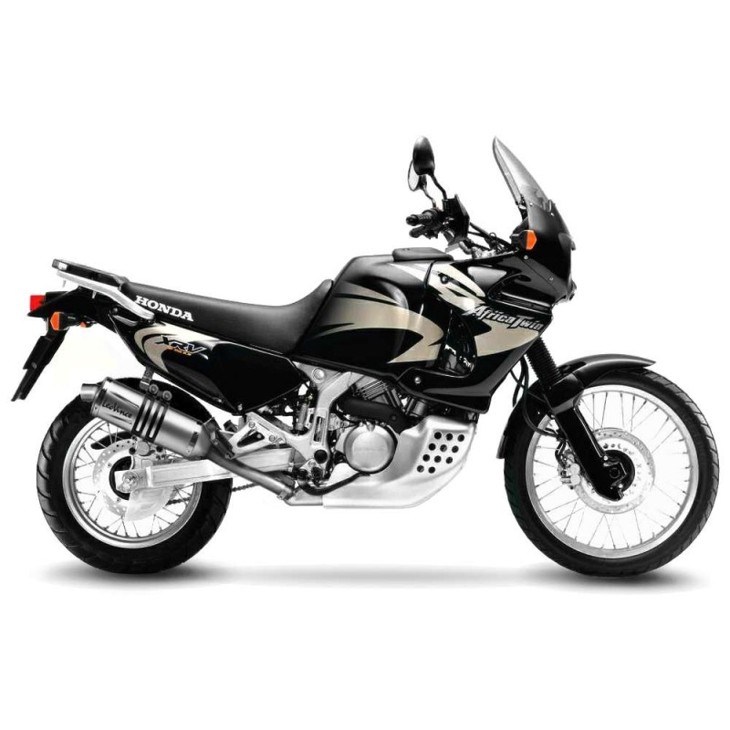 LEOVINCE AUSPUFF LV ONE EVO HONDA XRV 750 AFRICA TWIN 95-05 EDELSTAHL