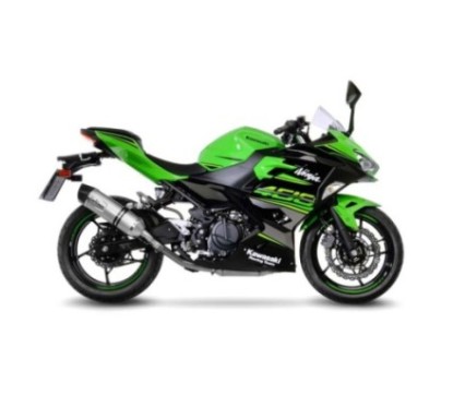 LEOVINCE AUSPUFFSCHALLDAMPFER LV ONE EVO KAWASAKI NINJA 400 18-23 EDELSTAHL