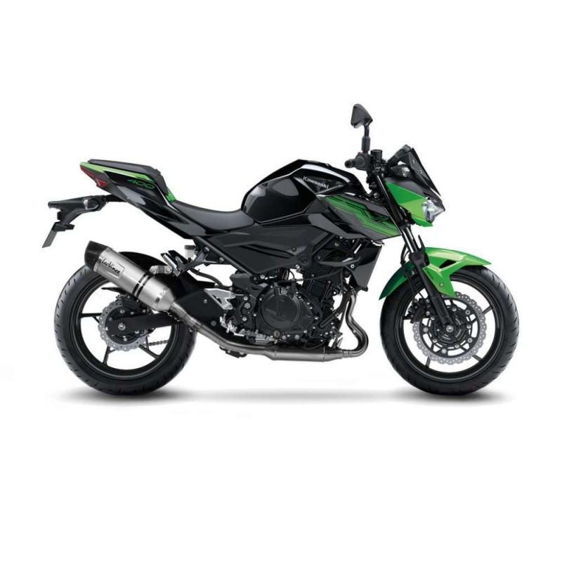 LEOVINCE AUSPUFFSCHALLDAMPFER LV ONE EVO KAWASAKI Z400 19-23 EDELSTAHL