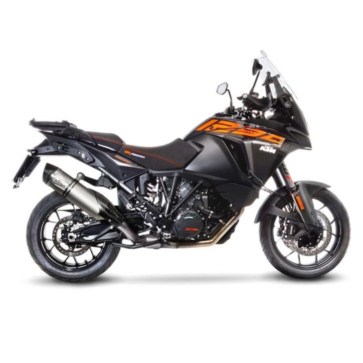 SILENCIEUX D'ECHAPPEMENT LEOVINCE LV ONE EVO POUR KTM 1290 SUPER ADVENTURE T 2017 ACIER INOXYDABLE