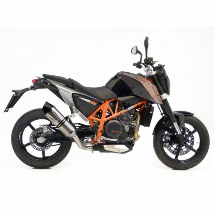 SILENCIEUX D'ECHAPPEMENT LEOVINCE LV ONE EVO POUR KTM 690 DUKE 12-15 INOX