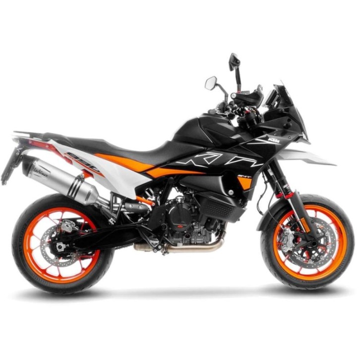 SILENCIEUX D'ECHAPPEMENT LEOVINCE LV ONE EVO POUR KTM 890 SMT 23-24 INOX