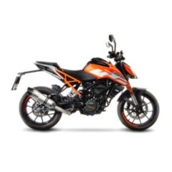 LEOVINCE TERMINALE SCARICO LV ONE EVO KTM DUKE 125 17-20 ACCIAIO INOX