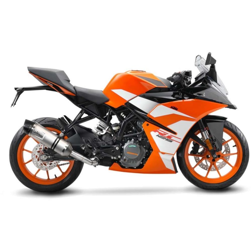 LEOVINCE AUSPUFFSCHALLDAMPFER LV ONE EVO KTM RC 125 17-20 EDELSTAHL