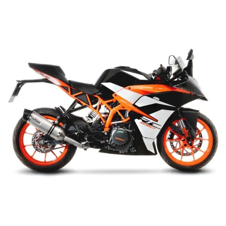 SILENCIEUX D'ECHAPPEMENT LEOVINCE LV ONE EVO POUR KTM RC 390 17-20 INOX