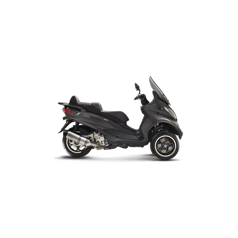 SILENCIADOR DE ESCAPE LEOVINCE LV ONE EVO PIAGGIO MP3 500 11-16 ACERO INOXIDABLE