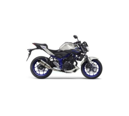 LEOVINCE AUSPUFFSCHALLDAMPFER LV ONE EVO YAMAHA MT-03 18-19 EDELSTAHL