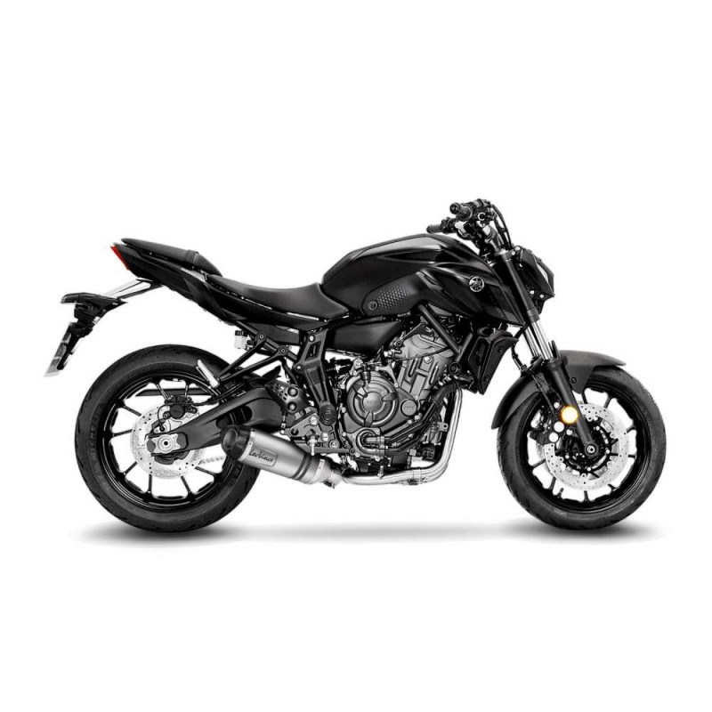 LEOVINCE AUSPUFFSCHALLDAMPFER LV ONE EVO YAMAHA MT-07 21-23 EDELSTAHL