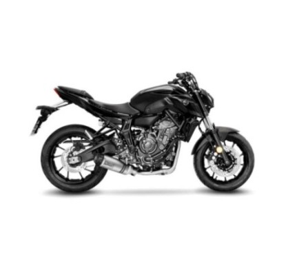 LEOVINCE AUSPUFFSCHALLDAMPFER LV ONE EVO YAMAHA MT-07 21-23 EDELSTAHL