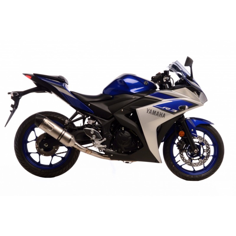 LEOVINCE AUSPUFFSCHALLDAMPFER LV ONE EVO YAMAHA YZF-R3 2018 EDELSTAHL