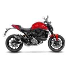 LEOVINCE TERMINALE SCARICO LV PRO CARBON FIBER DUCATI MONSTER 937 21-24 FIBRA DI CARBONIO