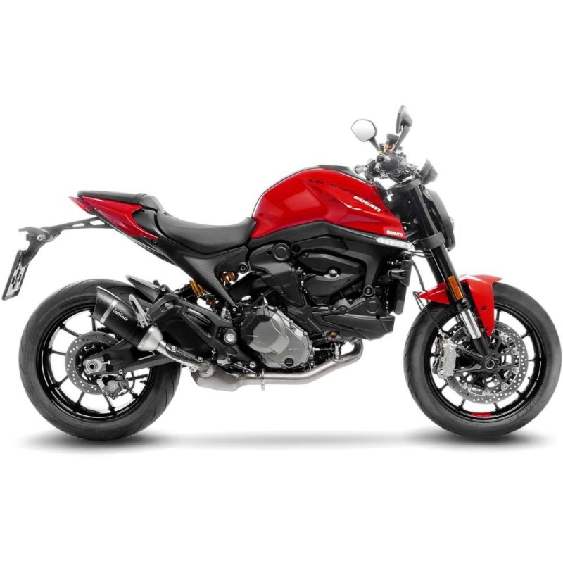 LEOVINCE LV PRO AUSPUFFSCHALLDAMPFER AUS KOHLENSTOFFFASER DUCATI MONSTER 937 21-24 KOHLENSTOFFFASER