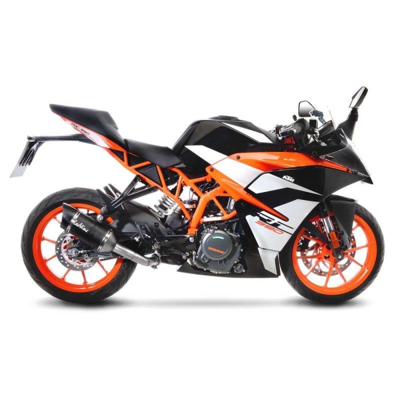 ESCAPE LEOVINCE LV PRO FIBRA DE CARBONO KTM RC 390 17-20 FIBRA DE CARBONO