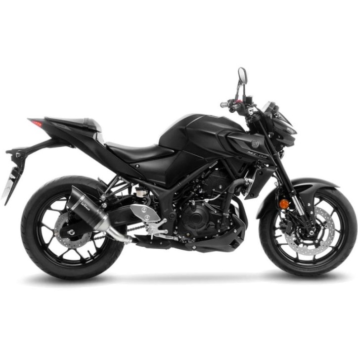 POT D'ECHAPPEMENT LEOVINCE LV PRO CARBON FIBRES POUR YAMAHA MT-03 22-23 CARBON