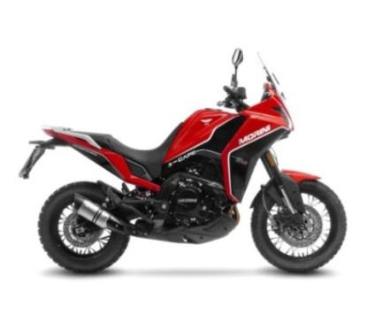 ESCAPE LEOVINCE LV PRO MOTO MORINI X-CAPE 650 A2 21-24 ACERO INOXIDABLE