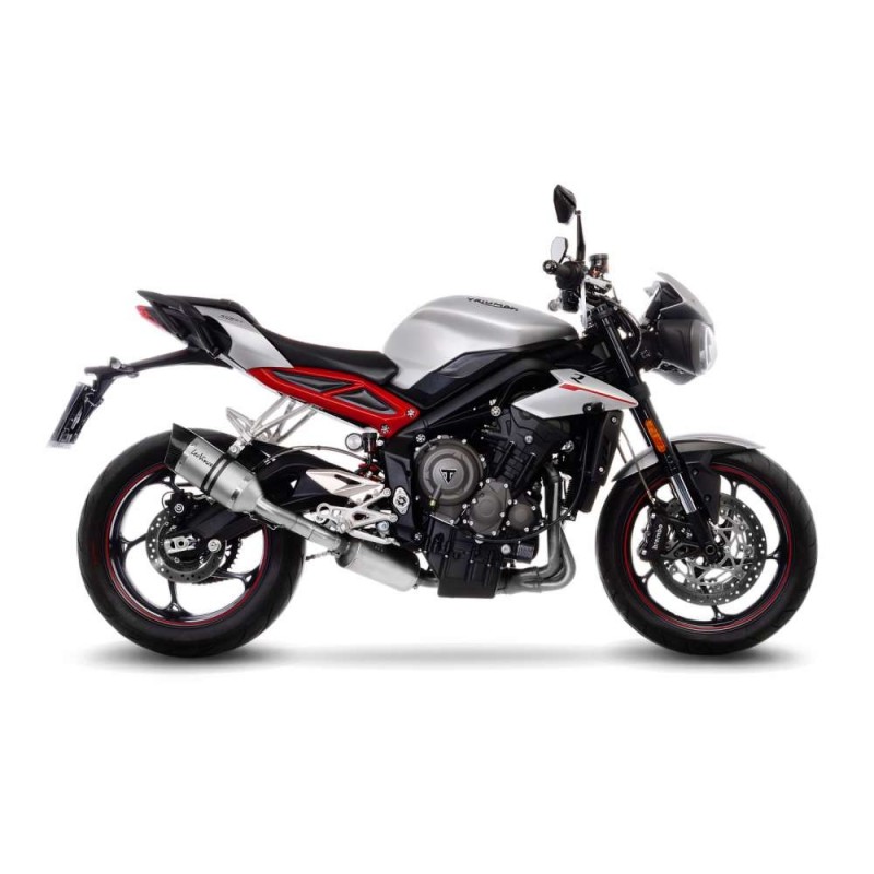 SILENCIADOR DE ESCAPE LEOVINCE LV PRO TRIUMPH STREET TRIPLE 765 R RS 20-22 ACERO INOXIDABLE