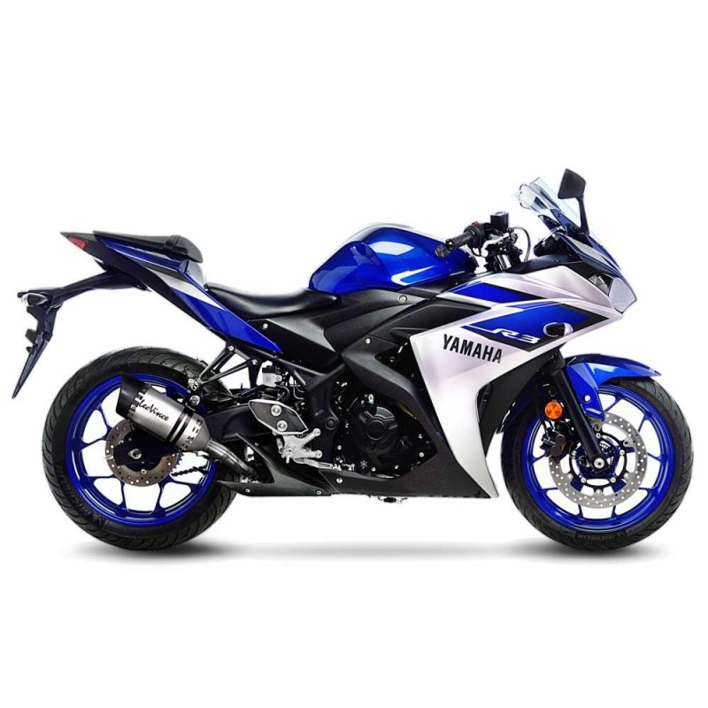 SILENCIADOR DE ESCAPE LEOVINCE LV PRO YAMAHA YZF-R3 15-17 ACERO INOXIDABLE