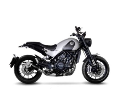 SILENCIADOR DE ESCAPE LEOVINCE LV-10 BLACK EDITION BENELLI LEONCINO 500 17-24 ACERO INOXIDABLE