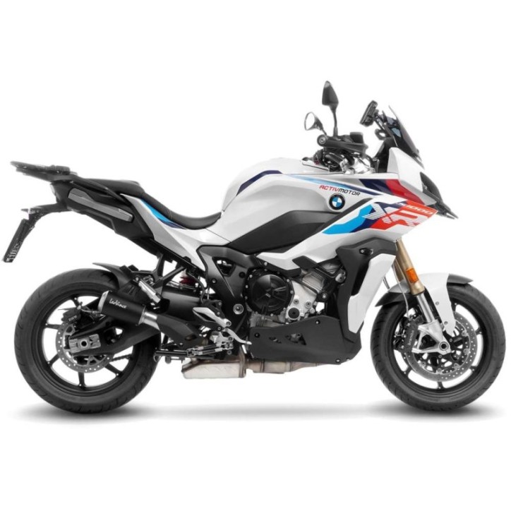 SILENCIEUX D'ECHAPPEMENT LEOVINCE LV-10 EDITION NOIRE POUR BMW S 1000 XR 20-23 INOX