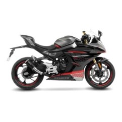 LEOVINCE AUSPUFFSCHALLDAMPFER LV-10 BLACK EDITION CFMOTO 450 SS SR 23-24 EDELSTAHL