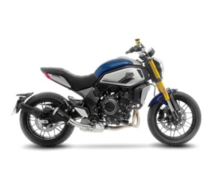 LEOVINCE TERMINALE SCARICO LV-10 BLACK EDITION CFMOTO 700 CL-X HERITAGE SPORT 21-23 ACCIAIO INOX