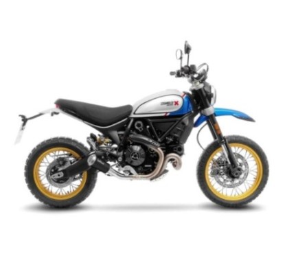 LEOVINCE AUSPUFFSCHALLDAMPFER LV-10 BLACK EDITION DUCATI SCRAMBLER 800 DESERT SLED 21-22 EDELSTAHL