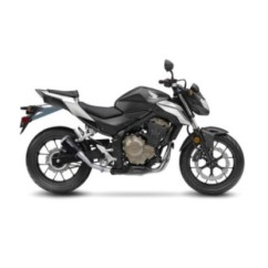 LEOVINCE AUSPUFFSCHALLDAMPFER LV-10 BLACK EDITION HONDA CB 500 F 16-18 EDELSTAHL