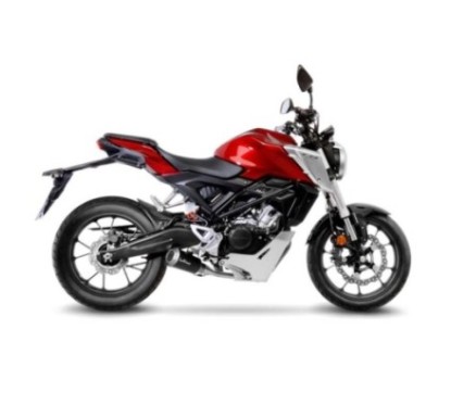 SILENCIADOR DE ESCAPE LEOVINCE LV-10 BLACK EDITION HONDA CB125 R NEO SPORTS CAFE 18-20 ACERO INOXIDABLE