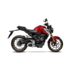 LEOVINCE AUSPUFFSCHALLDAMPFER LV-10 BLACK EDITION HONDA CB125 R NEO SPORTS CAFE 21-23 EDELSTAHL