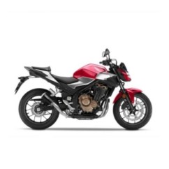 SILENCIADOR DE ESCAPE LEOVINCE LV-10 BLACK EDITION HONDA CB500 F 19-21 ACERO INOXIDABLE