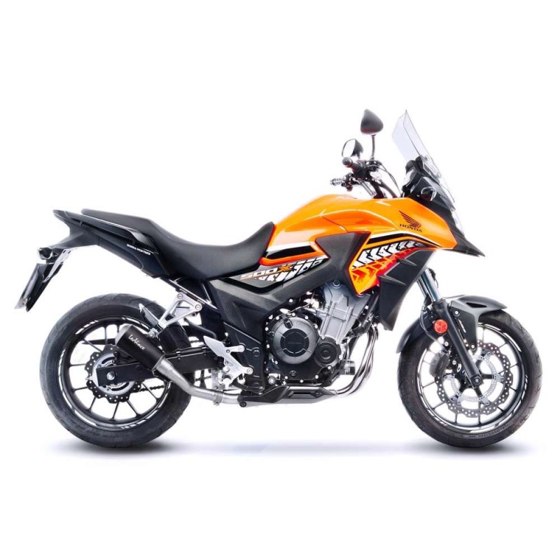 SILENCIADOR DE ESCAPE LEOVINCE LV-10 BLACK EDITION HONDA CB500 X 17-18 ACERO INOXIDABLE