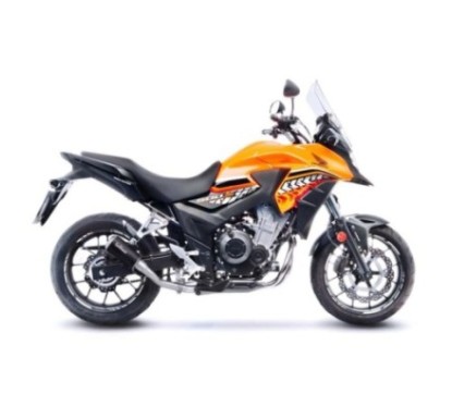 SILENCIADOR DE ESCAPE LEOVINCE LV-10 BLACK EDITION HONDA CB500 X 17-18 ACERO INOXIDABLE