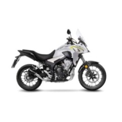 LEOVINCE AUSPUFF LV-10 BLACK EDITION HONDA CB500 X 19-21 EDELSTAHL