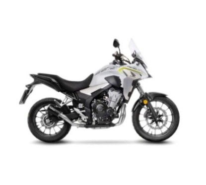 LEOVINCE AUSPUFF LV-10 BLACK EDITION HONDA CB500 X 19-21 EDELSTAHL