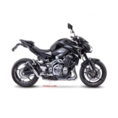 LEOVINCE AUSPUFFSCHALLDAMPFER LV-10 BLACK EDITION KAWASAKI Z900 17-19 EDELSTAHL