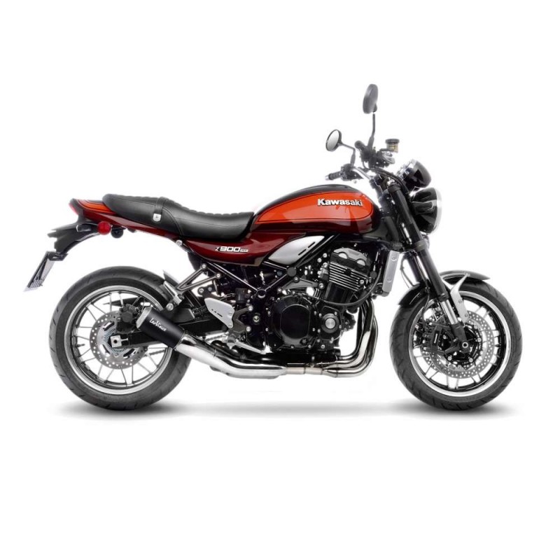 LEOVINCE TERMINALE SCARICO LV-10 BLACK EDITION KAWASAKI Z900 RS 18-20 ACCIAIO INOX