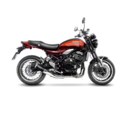 LEOVINCE TERMINALE SCARICO LV-10 BLACK EDITION KAWASAKI Z900 RS 18-20 ACCIAIO INOX