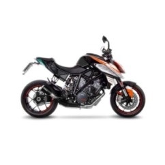 LEOVINCE EXHAUST MUFFLER LV-10 BLACK EDITION KTM 1290 SUPER DUKE R 14-16 STAINLESS STEEL