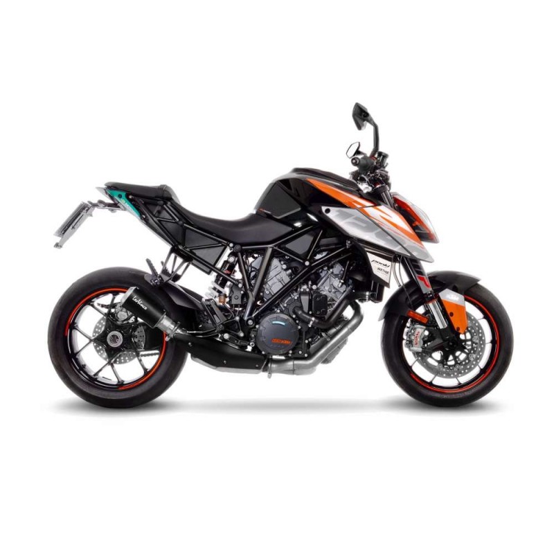 SILENCIADOR DE ESCAPE LEOVINCE LV-10 BLACK EDITION KTM 1290 SUPER DUKE R 14-16 ACERO INOXIDABLE