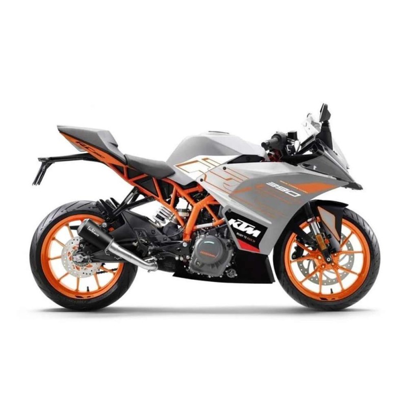 LEOVINCE AUSPUFFSCHALLDAMPFER LV-10 BLACK EDITION KTM RC 390 17-20 EDELSTAHL