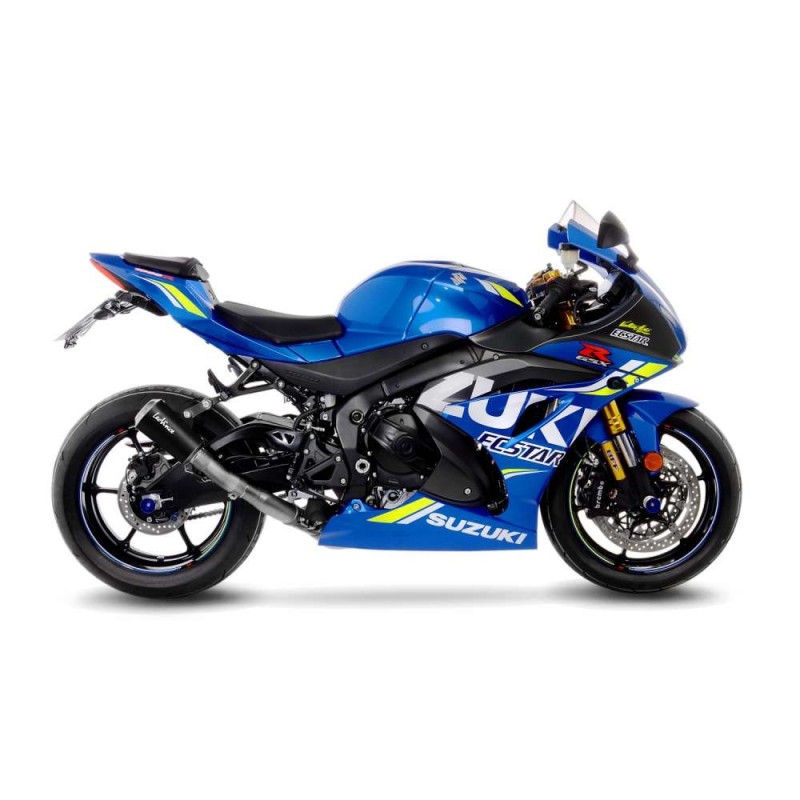 LEOVINCE AUSPUFFSCHALLDAMPFER LV-10 BLACK EDITION SUZUKI GSX-R 1000 R 17-21 EDELSTAHL