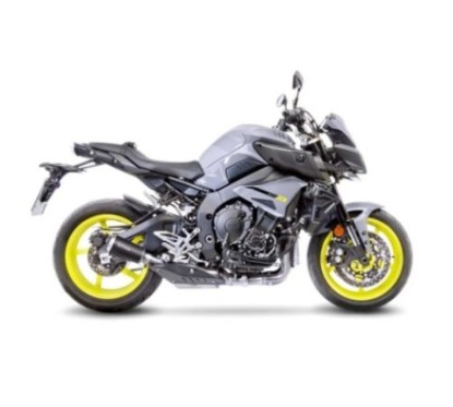 LEOVINCE AUSPUFFSCHALLDAMPFER LV-10 BLACK EDITION YAMAHA MT-10 16-20 EDELSTAHL